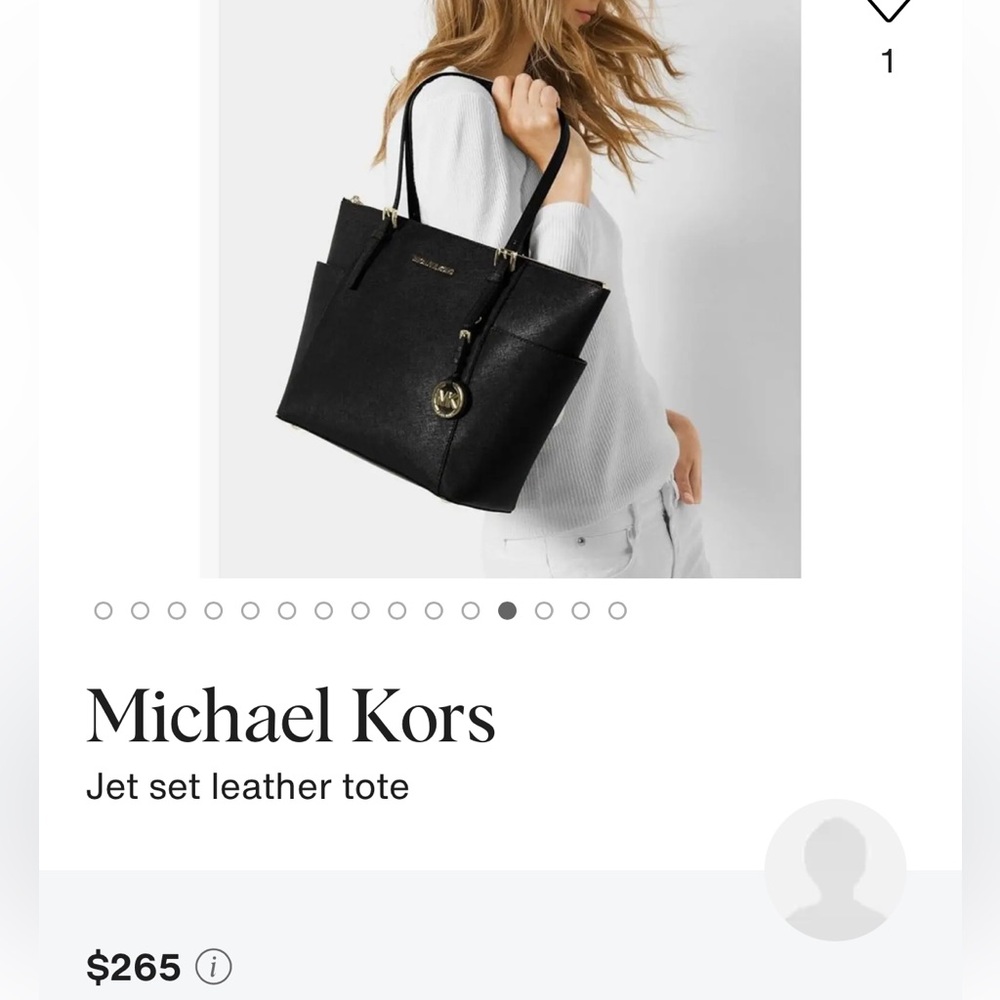 Michael Kors Jet set leather tote
Michael Kors - Picture 11 of 12